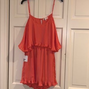 Peach cami dress